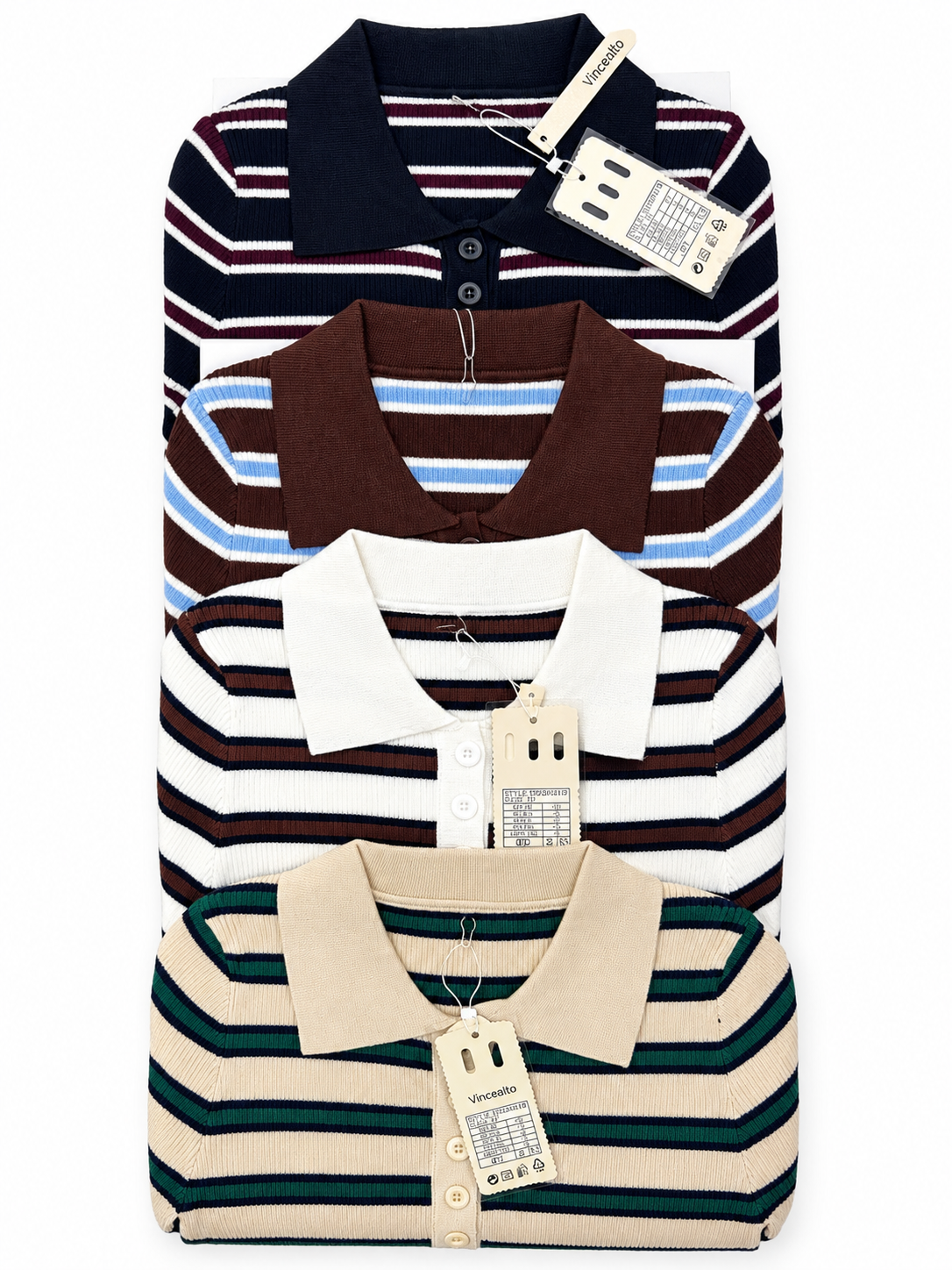 MAGLIONE RIGHE POLO 941