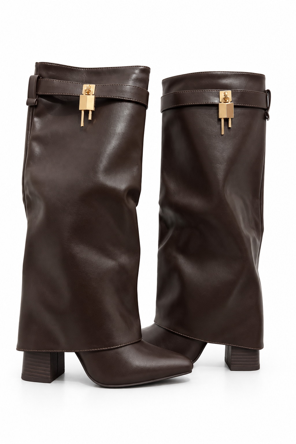 STIVALE MARRONE GANCIO 7101