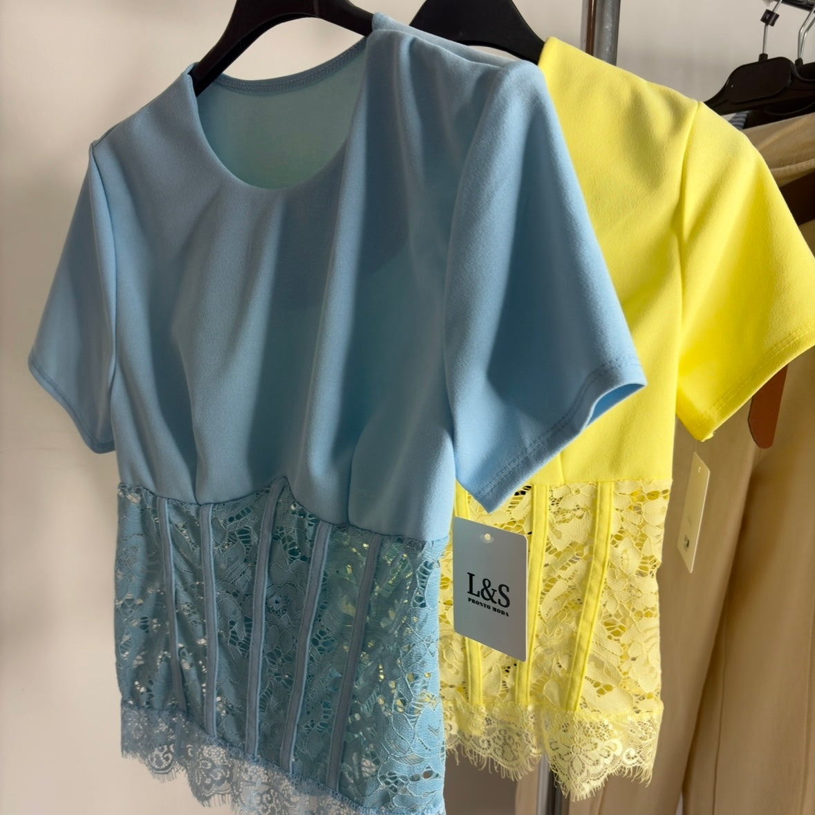 MAGLIA CORSETTO PIZZO