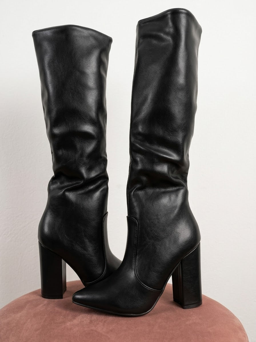 STIVALE ALTO NERO 01
