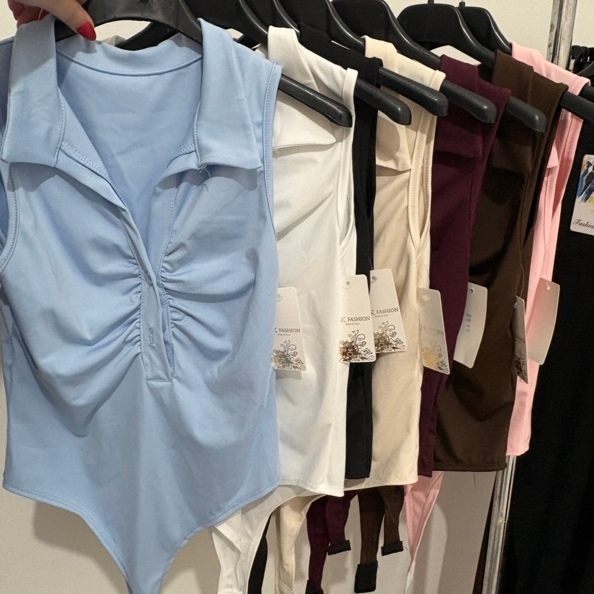 BODY POLO SMANICATO