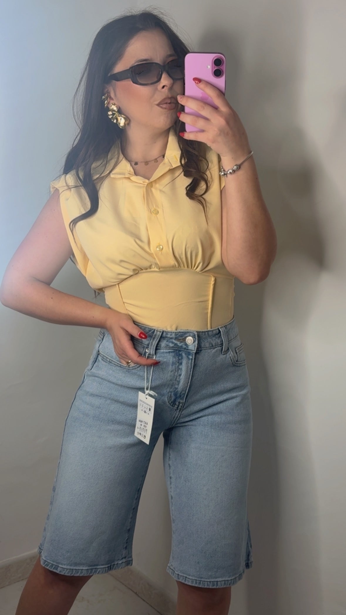 CAMICIA SMANICATA