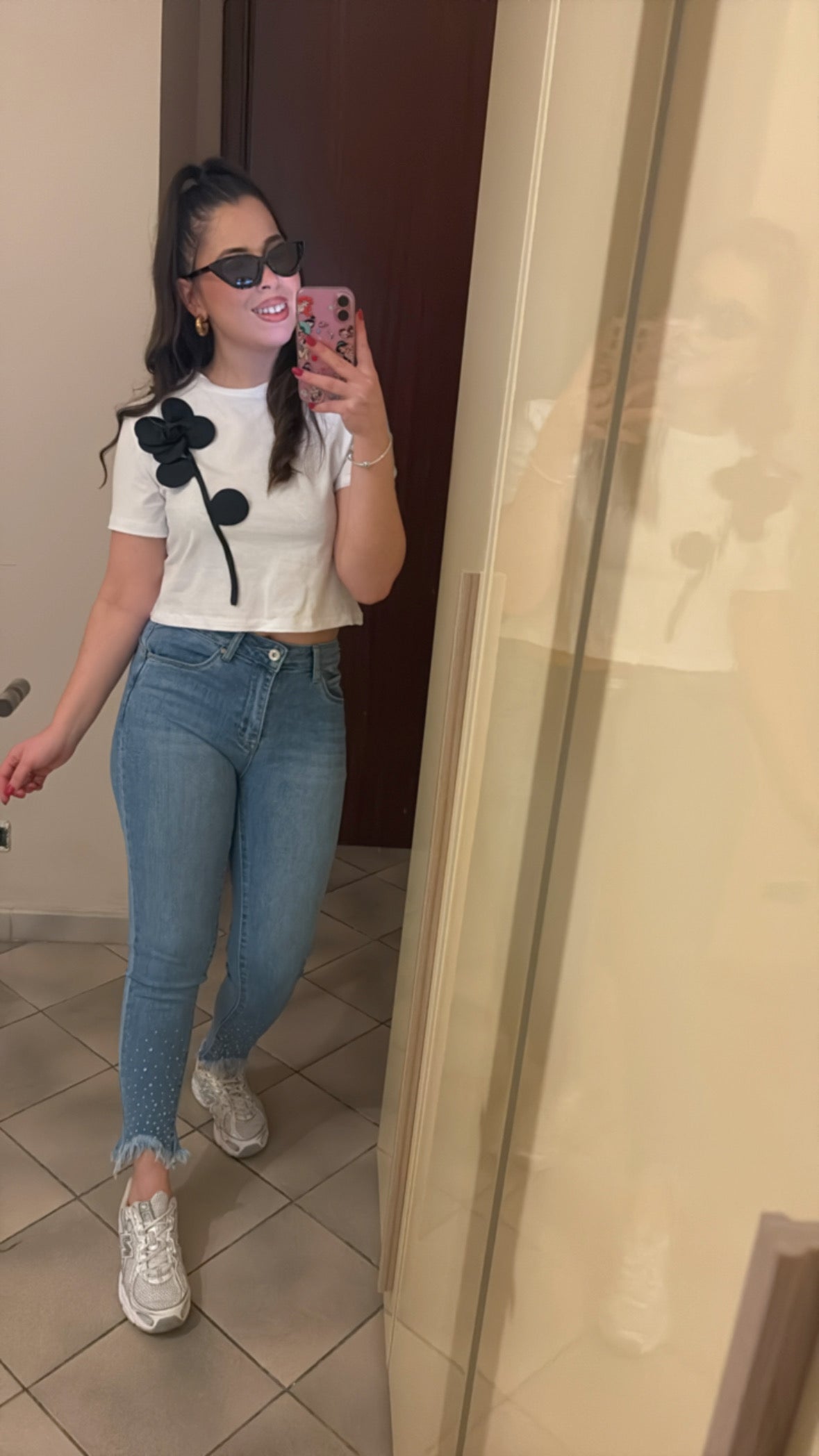 JEANS SKINNY DIAMANTE