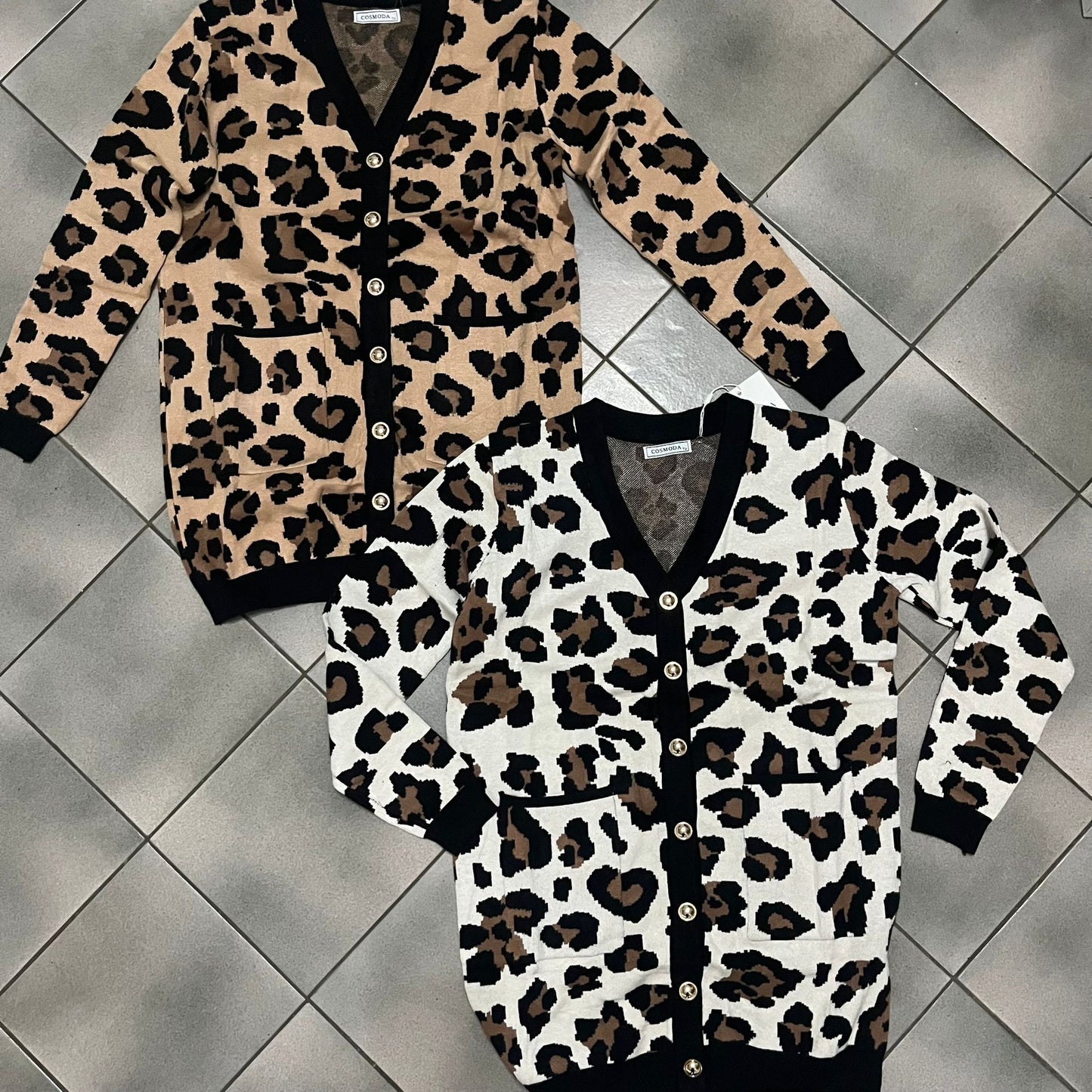 CARDIGAN MACULATO OVER