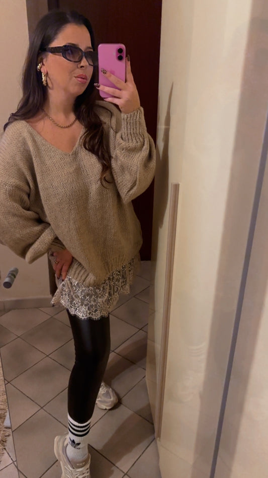 MAGLIONE SIMPLE PIZZO