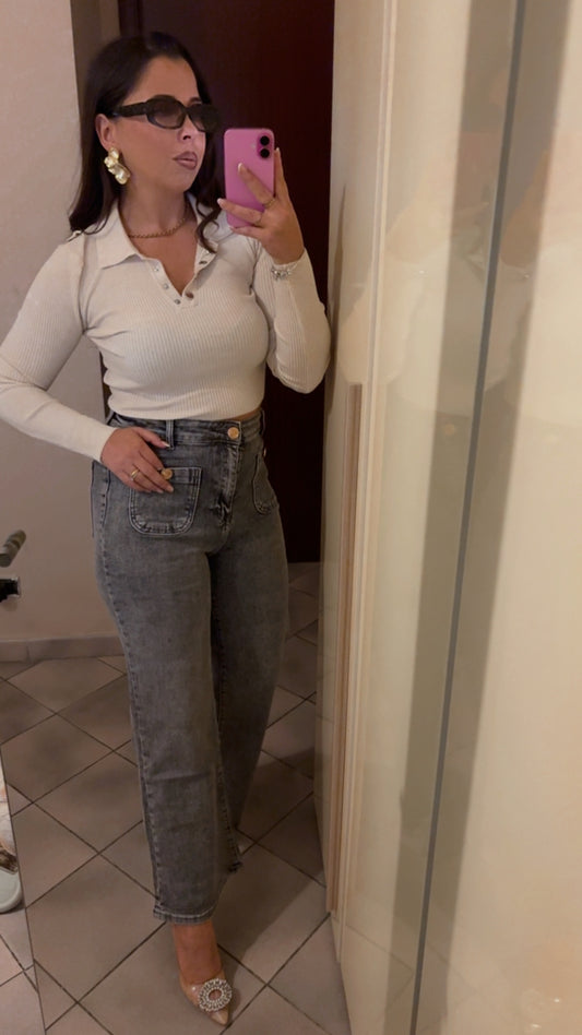 JEANS GREY