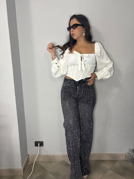 JEANS TOTAL LUXURY GREY