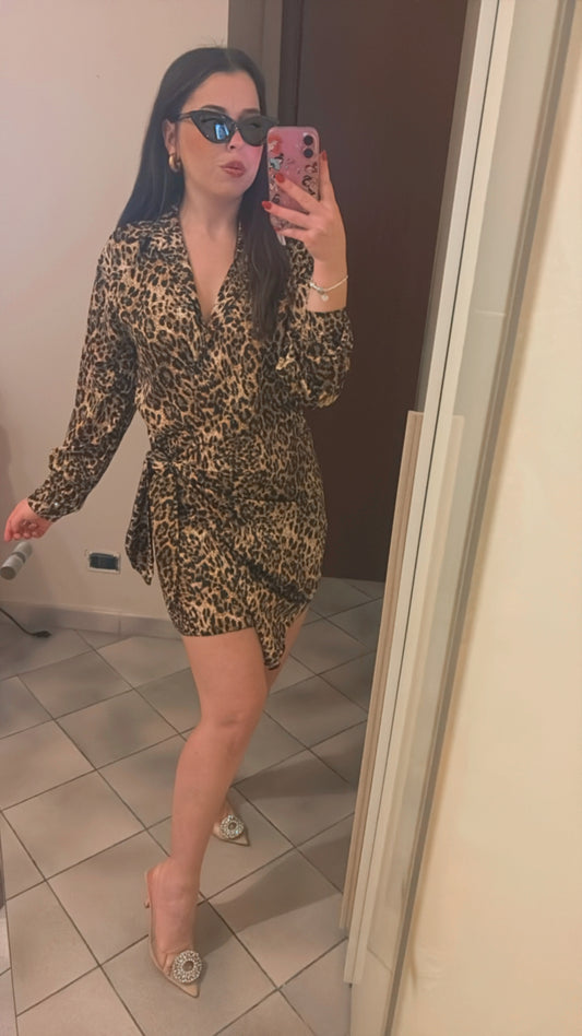 ABITO CAMICIA MACULATO