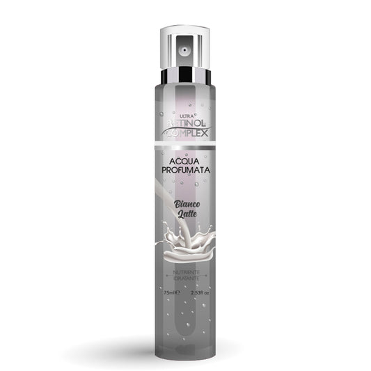 Acqua profumata bianco latte