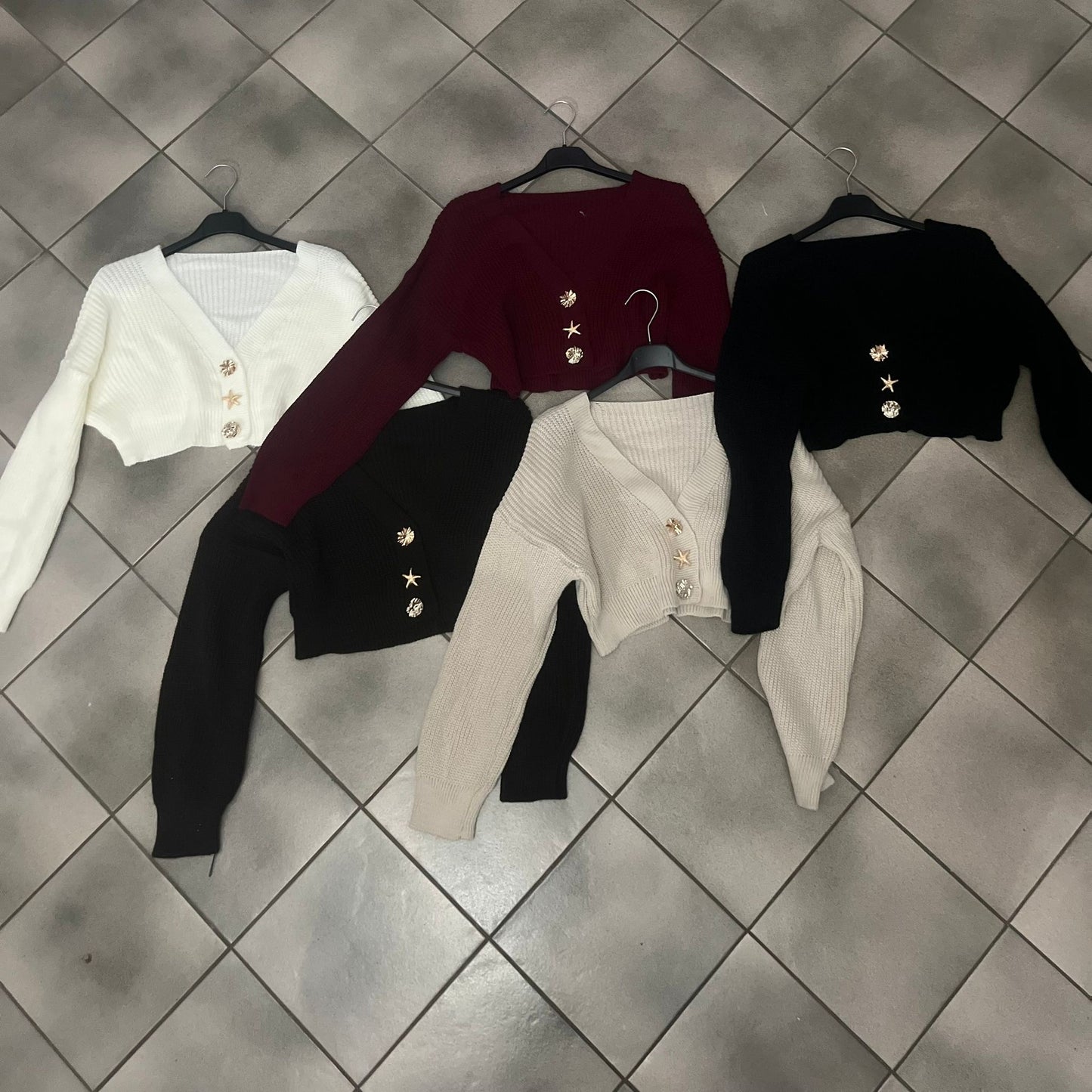 CARDIGAN CROP