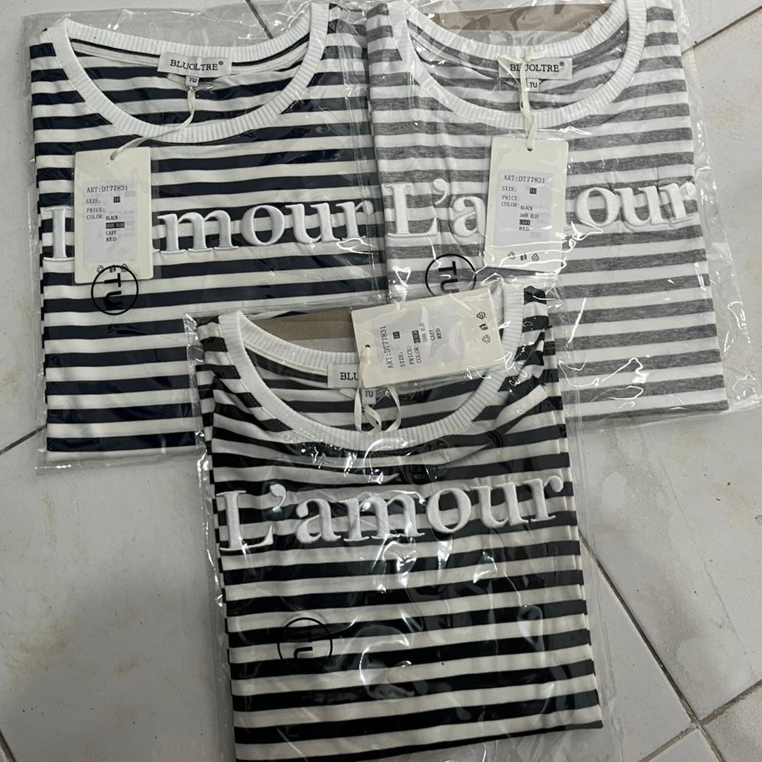 MAGLIA AMOUR RIGHE