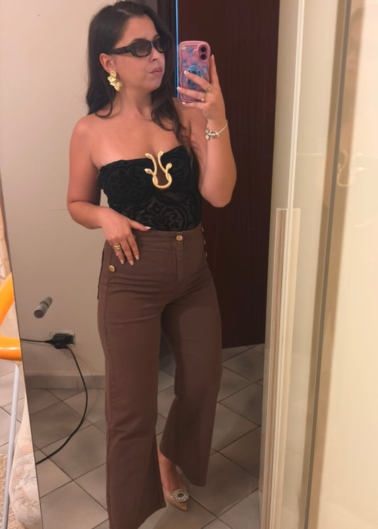 JEANS BROWN
