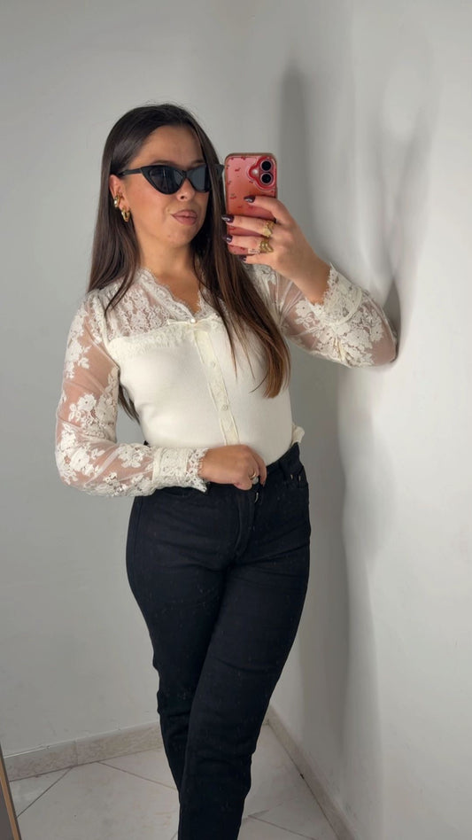 CARDIGAN PIZZO