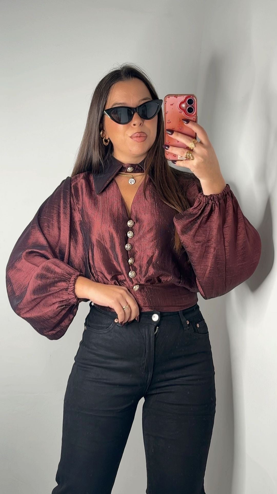 CAMICIA SATINATA