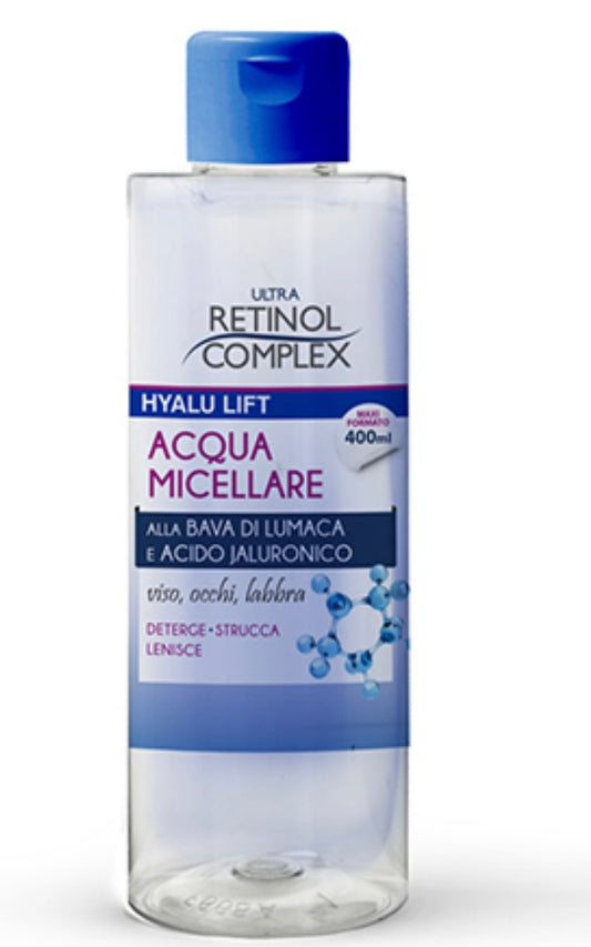 ACQUA MICELLARE BAVA DI LUMACA E ACIDO JALURONICO 400ml